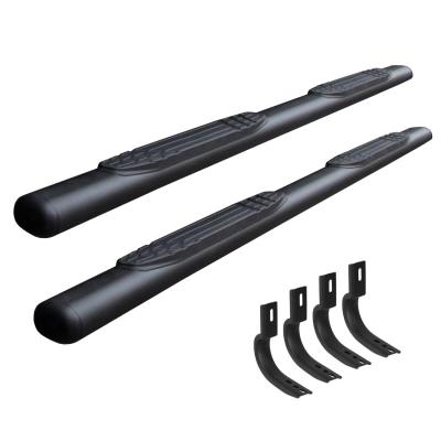 4 Inch 1000 Series SideSteps & Bracket Kit Textured Black 2005-2026 Nissan Frontier Go Rhino