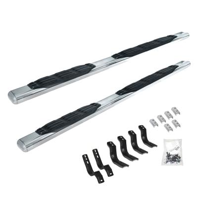 4 Inch 1000 Series SideSteps & Bracket Kit Stainless Steel 2019-2026 Ram 1500 Go Rhino