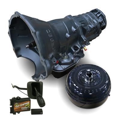 TorqueMaster Dodge 48RE Transmission and Converter Package 2005-2007 4WD w/TVV Stepper Motor c/w Filter Billet Input and TapShifter BD Diesel