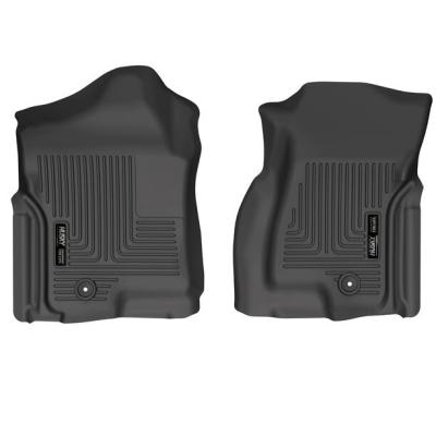Weatherbeater Front Floor Liners For 1999-2007 Silverado/Sierra 1500/2500 HD/3500 Husky Liners