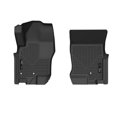 Weatherbeater Front Floor Liners For 2008-2021 Frontier/Equator Husky Liners