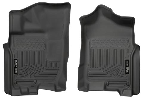 Weatherbeater Front Floor Liners For 2016-2024 TITAN XD Husky Liners