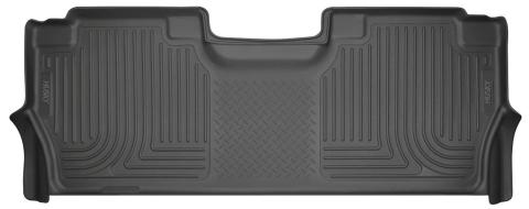 Weatherbeater 2nd Seat Floor Liner For 2017-2025 F-250 Super Duty, F-350 Super Duty, F-450 Super Duty, F-150 Lightning Husky Liners