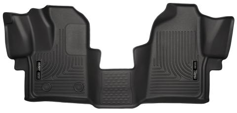 Weatherbeater Front Floor Liners For 2015-2021 Transit-150, Transit-250, Transit-350 HD Husky Liners