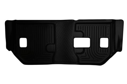 Weatherbeater 3rd Seat Floor Liner For 2011-2014 Escalade ESV, Suburban 1500/2500, Yukon XL 1500/XL 2500 Black Use with 2nd row bench seats only Husky Liners