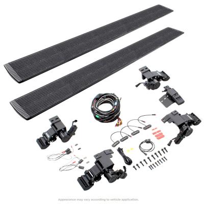 RealTruck VoltStep Electric Running Board Kit Protective Bedliner Coating 2015-2018 Silverado/Sierra 2500 HD/3500 HD Go Rhino