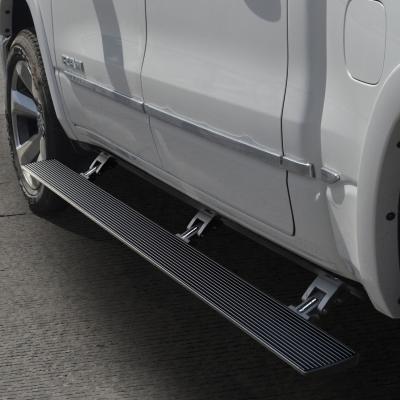 RealTruck VoltStep Electric Running Board Kit Textured Black 2019-2026 Ram 1500 Extended Cab Go Rhino