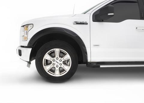 Drt Style Fender Flares Front And Rear For 2015-2017 Ford F150 Bushwacker