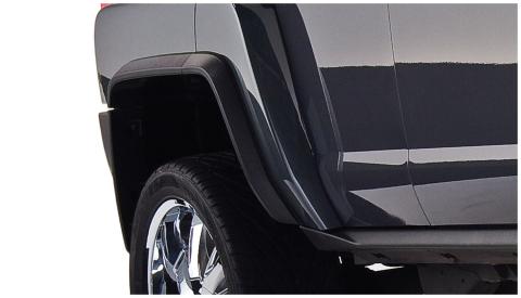 OE Style Fender Flares Black Smooth Finish 4-Piece Set For 2006-2010 H3 Husky Liners