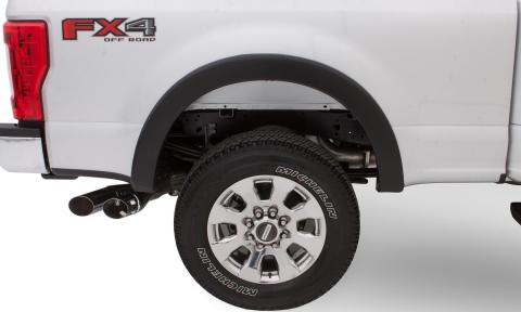 OE Style Fender Flares Black Smooth Finish 4-Piece Set For 1992-1996 Bronco/F-150/F-250/F-350 Husky Liners