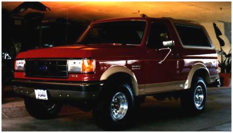 Extend-A-Fender 4 PC Fender Flare Set For 1987-1991 Bronco/F-150/F-250/F-350 Husky Liners