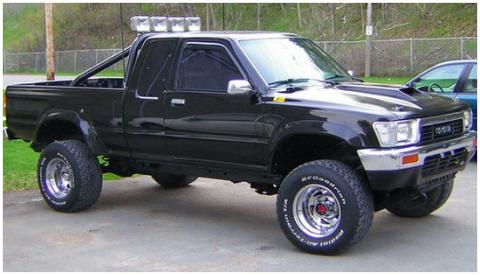 Extend-A-Fender 4 PC Fender Flare Set For 1989-1995 Pickup Husky Liners