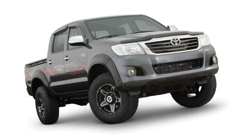 Pocket Style Fender Flare 4 PC Set For 2011-2013 Hilux Husky Liners