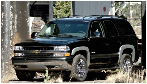 OE Style Fender Flares Black Smooth Finish 4-Piece Set For 2000-2006 Tahoe Husky Liners