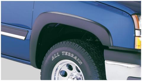 OE Style Fender Flares Black Smooth Finish 4-Piece Set For 2003-2007 Silverado 1500/1500 Classic/1500 HD/2500/2500 HD/2500 HD Classic/3500/3500 Classic Husky Liners