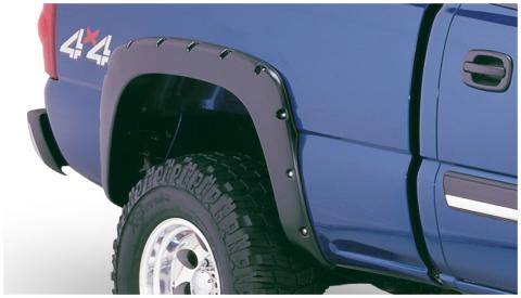Pocket Style Fender Flare 4 PC Set For 2003-2007 Silverado 1500/1500 Classic/1500 HD/2500 HD/2500 HD Classic/3500/3500 Classic Husky Liners