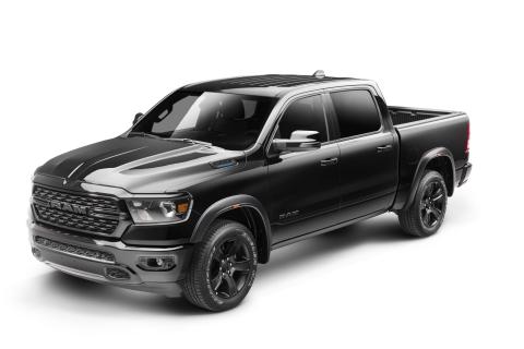 RVL Fender Flares Black Smooth Finish 4-Piece Set For 2019-2024 1500 Husky Liners