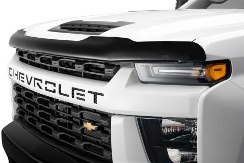 Hood Shield Smoke For 2020-2025 Silverado 2500 HD/3500 HD Husky Liners