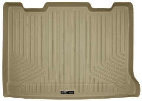 Weatherbeater Cargo Liner Behind 3rd Seat For 2007-2014 Escalade ESV, Suburban 1500/2500, Yukon XL 1500/XL 2500 Tan Husky Liners