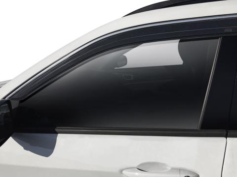 Low Profile Ventvisor Deflector Smoke Outside Mount 2 Piece For 1999-2016 F-250 Super Duty Husky Liners