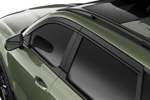 Low Profile Ventvisor Deflector Smoke Outside Mount 4 Piece For 2018-2023 Equinox Husky Liners