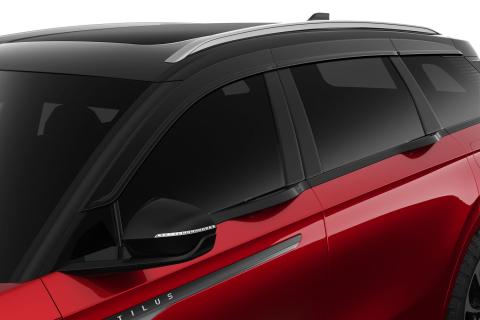 Low Profile Ventvisor Deflector Smoke Outside Mount 6 Piece For 2020-2025 Aviator Husky Liners