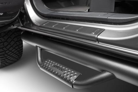 Trail Armor Rocker Panel Black, Incl. Side Panels/Sill Plate Cover For 2009-2014 F-150 Crew Cab Husky Liners