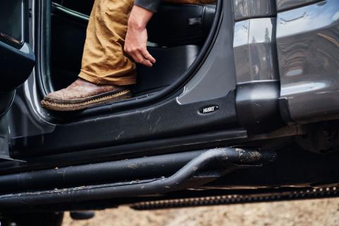 Trail Armor Rocker Panel Black, Incl. Side Panels/Sill Plate Cover For 2007-2021 Tundra Husky Liners