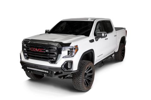 Aeroskin Hood Protector Matte Black Low Profile For 2017-2018 Sierra 2500 HD/3500 HD Husky Liners