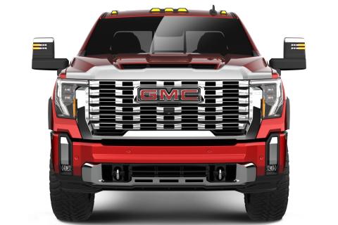Husky Aeroskin Hood Protector Chrome For 2017-2019 Silverado 2500 HD/3500 HD Husky Liners