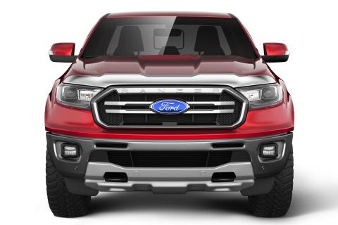 Husky Aeroskin Hood Protector Chrome For 2019-2023 Ranger Husky Liners