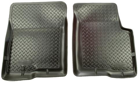 Classic Style Front Floor Liners For 1994-2005 S10/Sonoma/Blazer/Jimmy/Bravada/Hombre Husky Liners