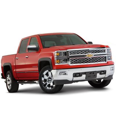 Black OE Style Smooth Finish 4-Piece Fender Flare Set For 1994-2003 Chevrolet S10 1995-2005 Blazer Excludes ZR2 Bushwacker