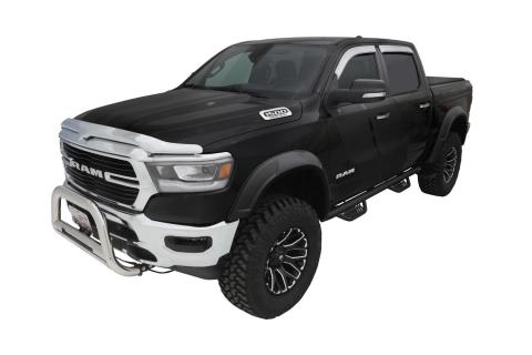Drt Style Fender Flares Front And Rear For 2019-2022 Ram 1500 Will Not Fit Rebel And Trx Models Bushwacker