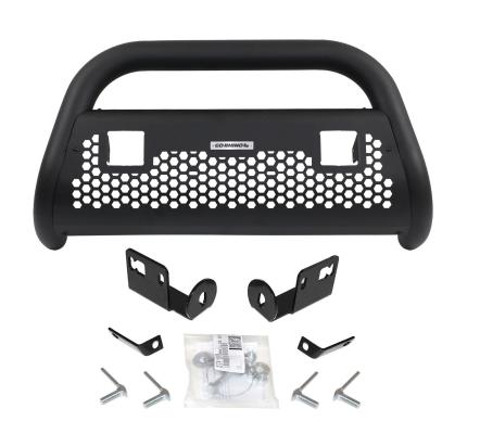 RC2 LR Bull Bar with Mounting Brackets & Two 3 Inch Light Openings Textured Black 2019-2021 Silverado 1500 2022-2022 Silverado 1500 LTD Go Rhino