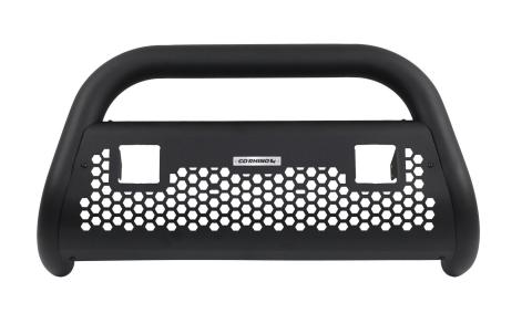 RC2 LR Bull Bar with Two 3 Inch Light Openings Frame Only Textured Black 1999-2022 Ford F-250/F-350 2002-2018 Dodge Ram 1500/2500/3500 Go Rhino