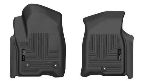 X-act Contour Front Floor Liners For 2021-2025 Escalade ESV, Suburban, Tahoe, Yukon XL Husky Liners
