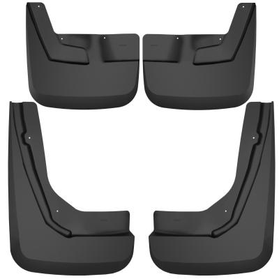 Custom Mud Guards Front and Rear Mud Guard Set For 2021-2025 Suburban, Tahoe, Yukon XL does not have power deploying running boards Husky Liners