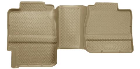 Classic Style 2nd Seat Floor Liner Tan Extended Cab For 1988-2000 C1500/C2500/C3500/K1500/K2500/K3500 Husky Liners