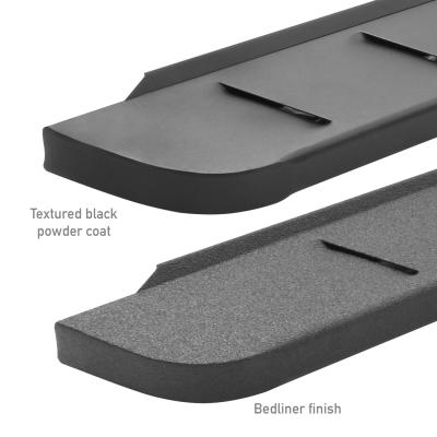 RB10 Running Boards With Mounting Brackets & 2 Pairs of Drop Steps Kit Textured Black 2019-2026 Silverado/Sierra 1500/2500 HD Go Rhino