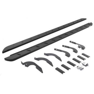 RB10 Slim Line Running Boards W/Brackets Textured Black 2025-2026 Toyota 4Runner Go Rhino