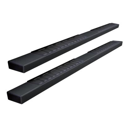 6 Inch OE Xtreme II Series SideSteps Boards Only Textured Black 1999-2024 Ford F-250/F-350 2000-2026 Silverado/Sierra 1500/2500/3500 Go Rhino