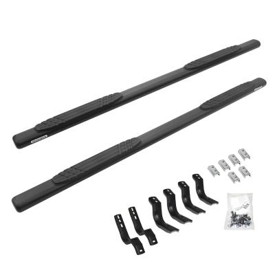 4 Inch OE Xtreme SideSteps With Mounting Bracket Kit Textured Black 2015-2019 Silverado/Sierra 2500 HD Go Rhino