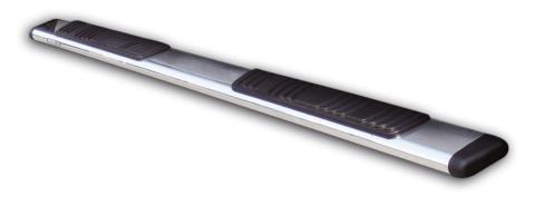 5 Inch OE Xtreme Low Profile SideSteps With Mounting Bracket Kit Polished Stainless Steel 2019-2026 Ford Ranger Go Rhino