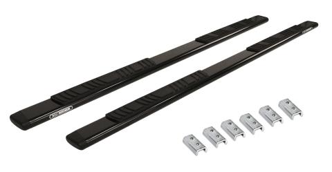 5 Inch OE Xtreme Low Profile SideSteps With Mounting Bracket Kit Black Powder Coat 2011-2013 Kia Sportage Go Rhino