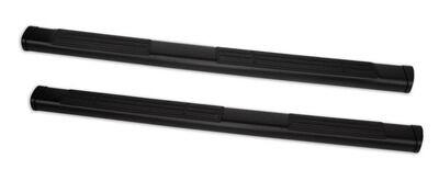 6 Inch OE Xtreme Composite SideSteps Kit 80 Inch Long Black + Brackets Black 2007-2021 Toyota Tundra Go Rhino