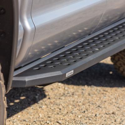 RB20 Running Boards With Mounting Brackets Textured Black 2014-2024 Toyota 4Runner Go Rhino