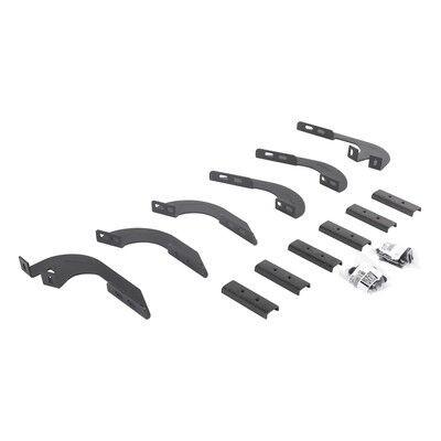 RB10/RB20 Running Boards Mounting Brackets Only Textured Black 2005-2023 Toyota Tacoma Go Rhino