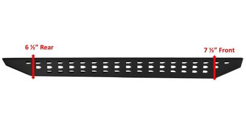 RB20 Running Boards Complete Kit: RB20 Running board + Brackets + 2 pair RB20 Drop Steps Textured Black 2023-2026 Toyota Sequoia Go Rhino
