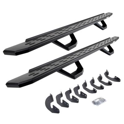 RB30 Running Boards with Brackets, 2 Pairs Drop Steps Kit Textured Black 2023-2026 Toyota Sequoia Go Rhino